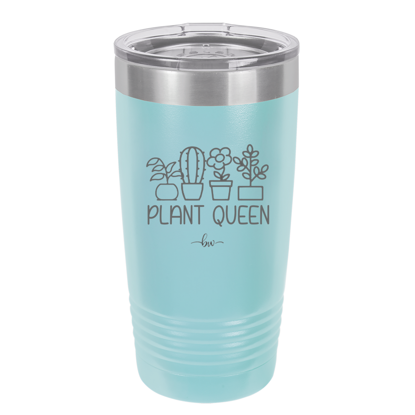Plant Queen - Laser Engraved Stainless Steel Drinkware - 2351-