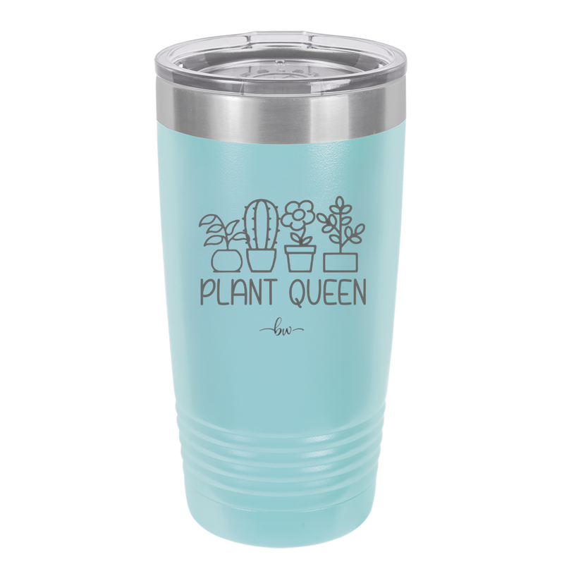 Plant Queen - Laser Engraved Stainless Steel Drinkware - 2351-