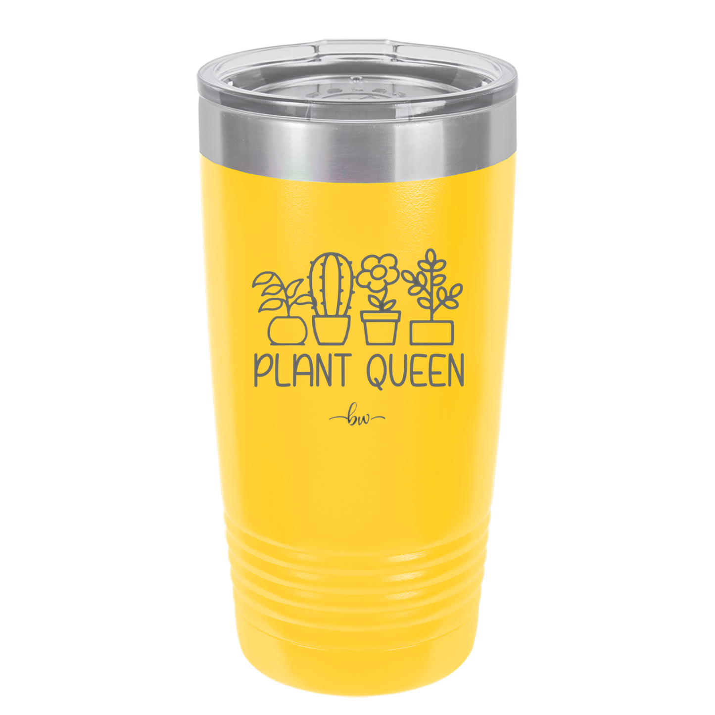 Plant Queen - Laser Engraved Stainless Steel Drinkware - 2351-