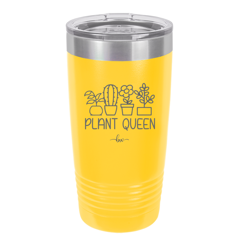Plant Queen - Laser Engraved Stainless Steel Drinkware - 2351-