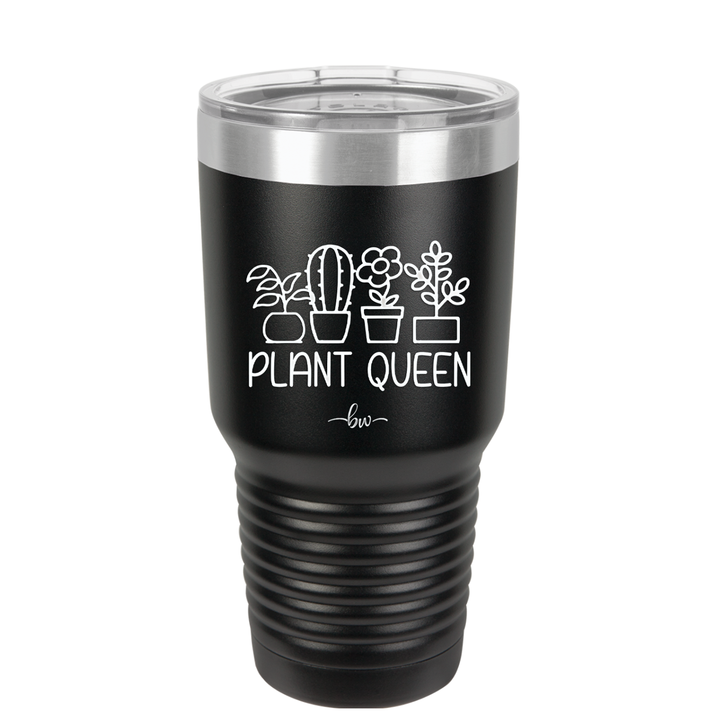 Plant Queen - Laser Engraved Stainless Steel Drinkware - 2351-