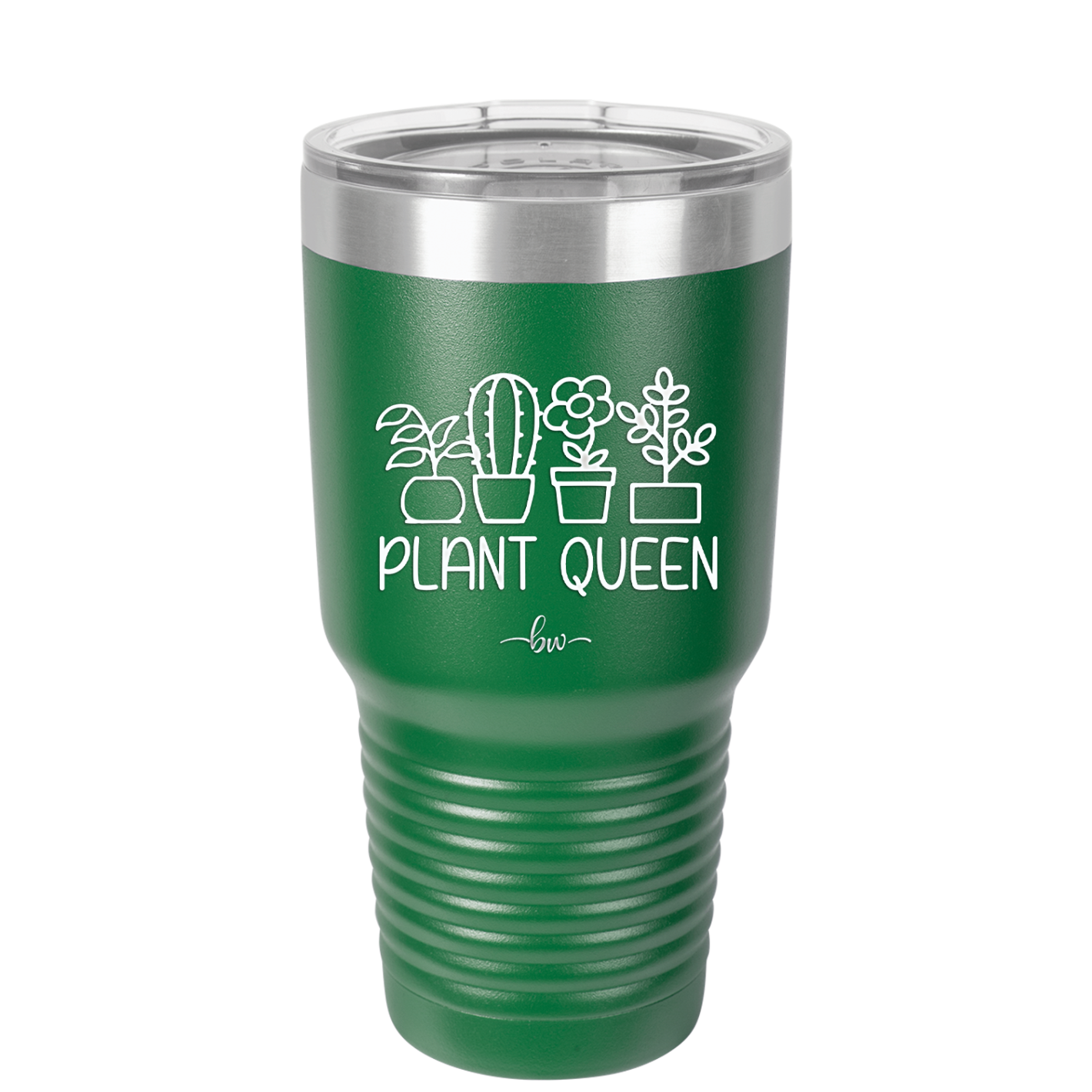 Plant Queen - Laser Engraved Stainless Steel Drinkware - 2351-