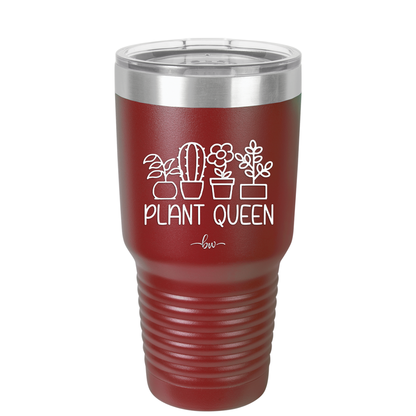 Plant Queen - Laser Engraved Stainless Steel Drinkware - 2351-