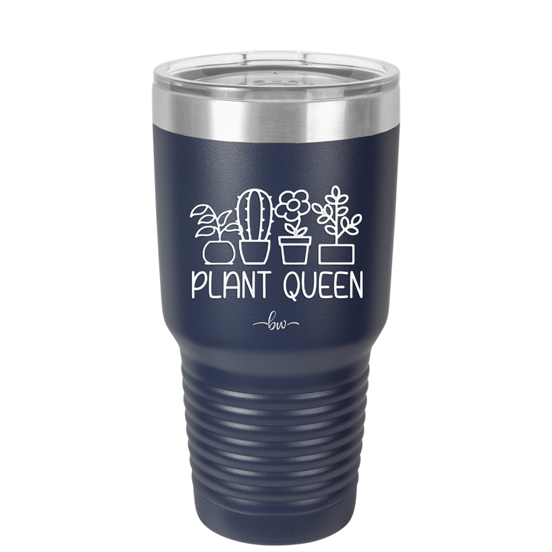 Plant Queen - Laser Engraved Stainless Steel Drinkware - 2351-