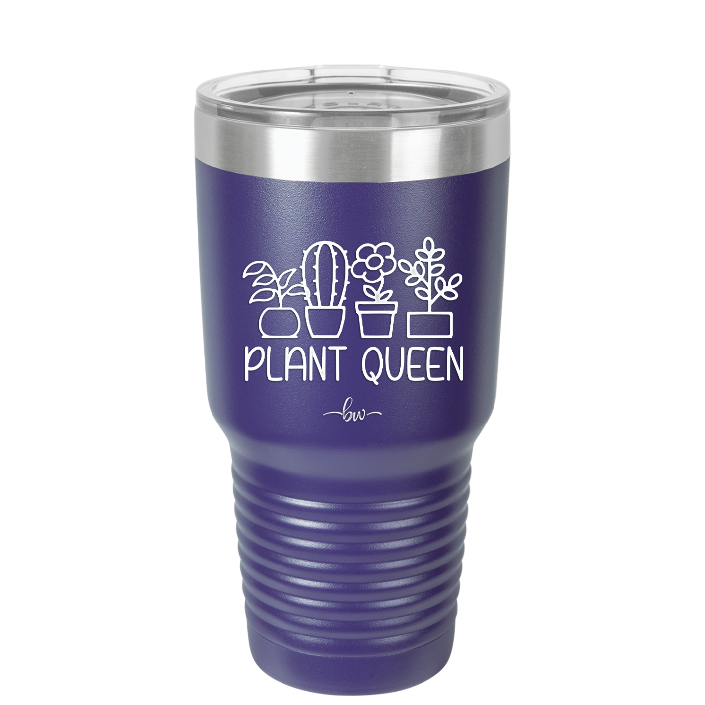 Plant Queen - Laser Engraved Stainless Steel Drinkware - 2351-