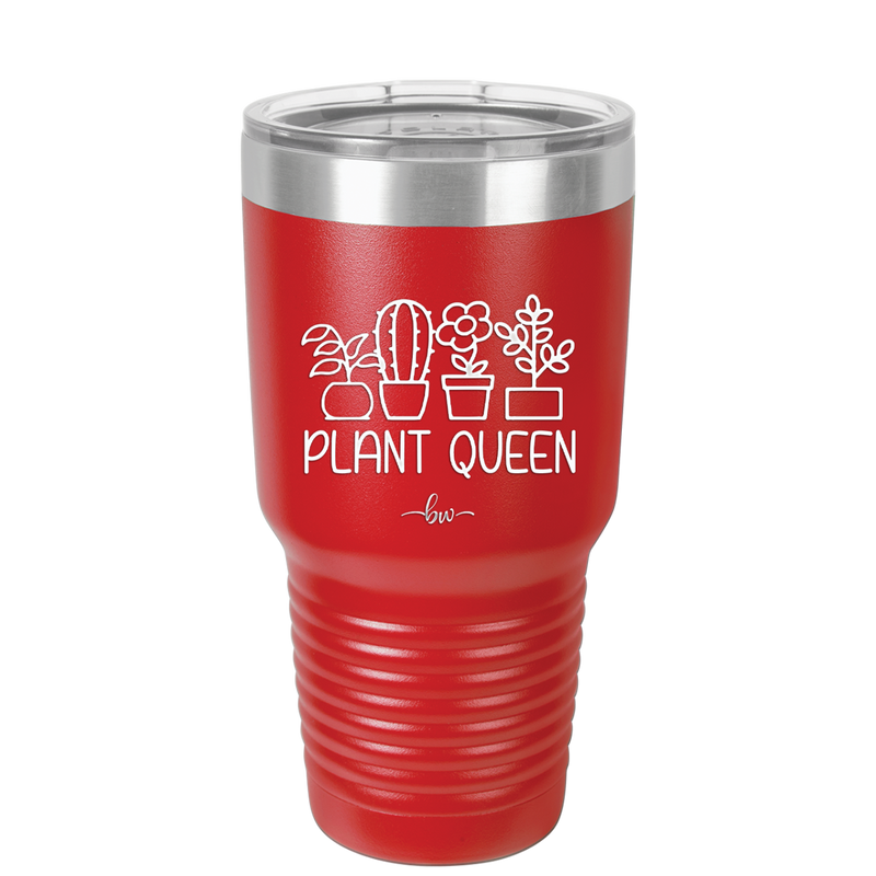 Plant Queen - Laser Engraved Stainless Steel Drinkware - 2351-
