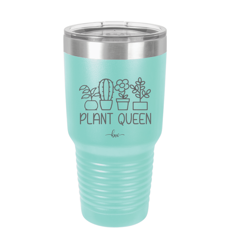 Plant Queen - Laser Engraved Stainless Steel Drinkware - 2351-