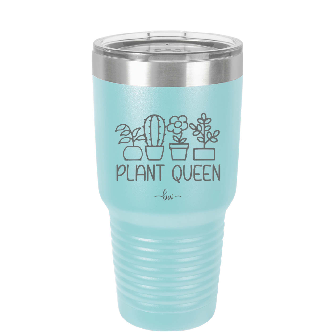 Plant Queen - Laser Engraved Stainless Steel Drinkware - 2351-