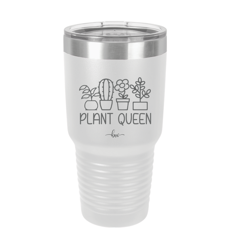 Plant Queen - Laser Engraved Stainless Steel Drinkware - 2351-