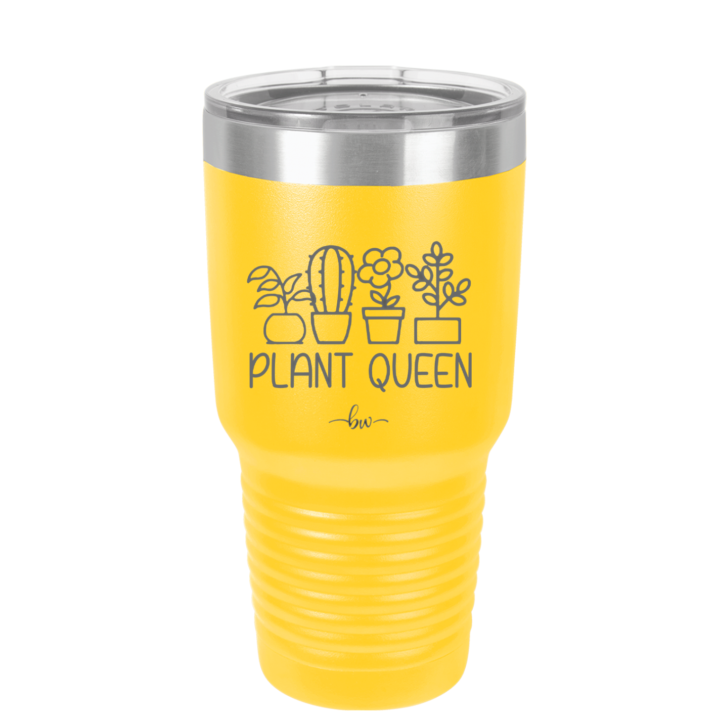 Plant Queen - Laser Engraved Stainless Steel Drinkware - 2351-