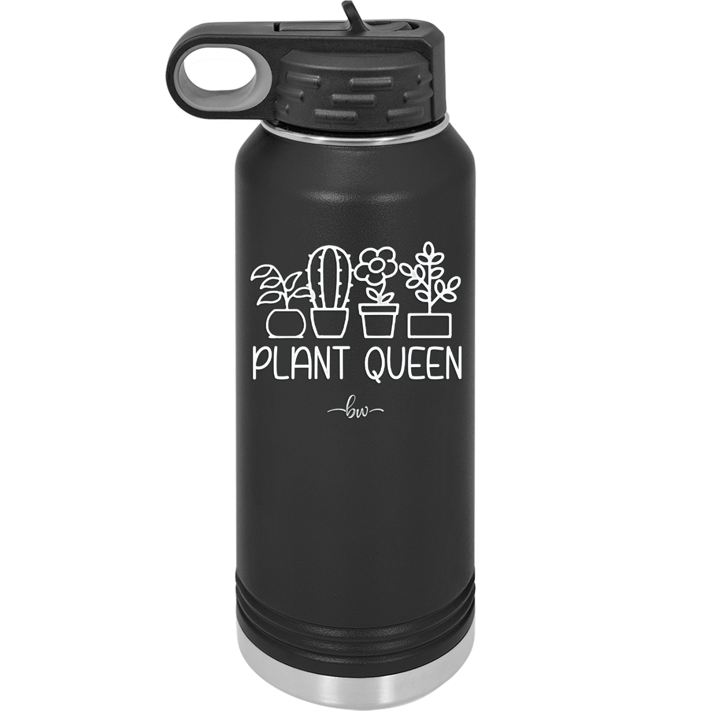 Plant Queen - Laser Engraved Stainless Steel Drinkware - 2351-