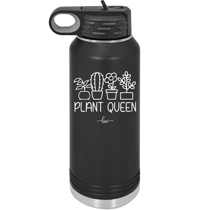 Plant Queen - Laser Engraved Stainless Steel Drinkware - 2351-