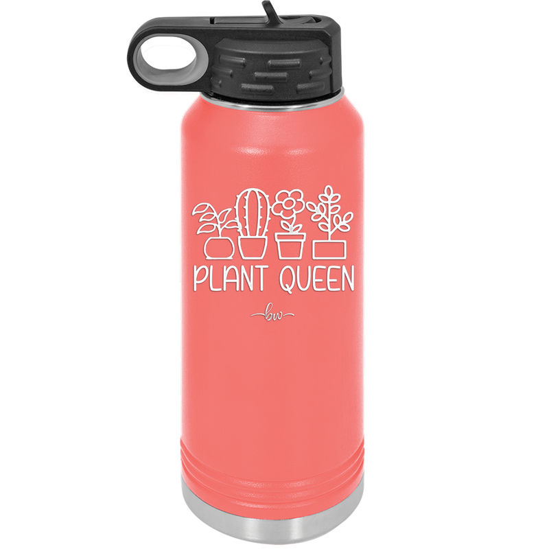 Plant Queen - Laser Engraved Stainless Steel Drinkware - 2351-