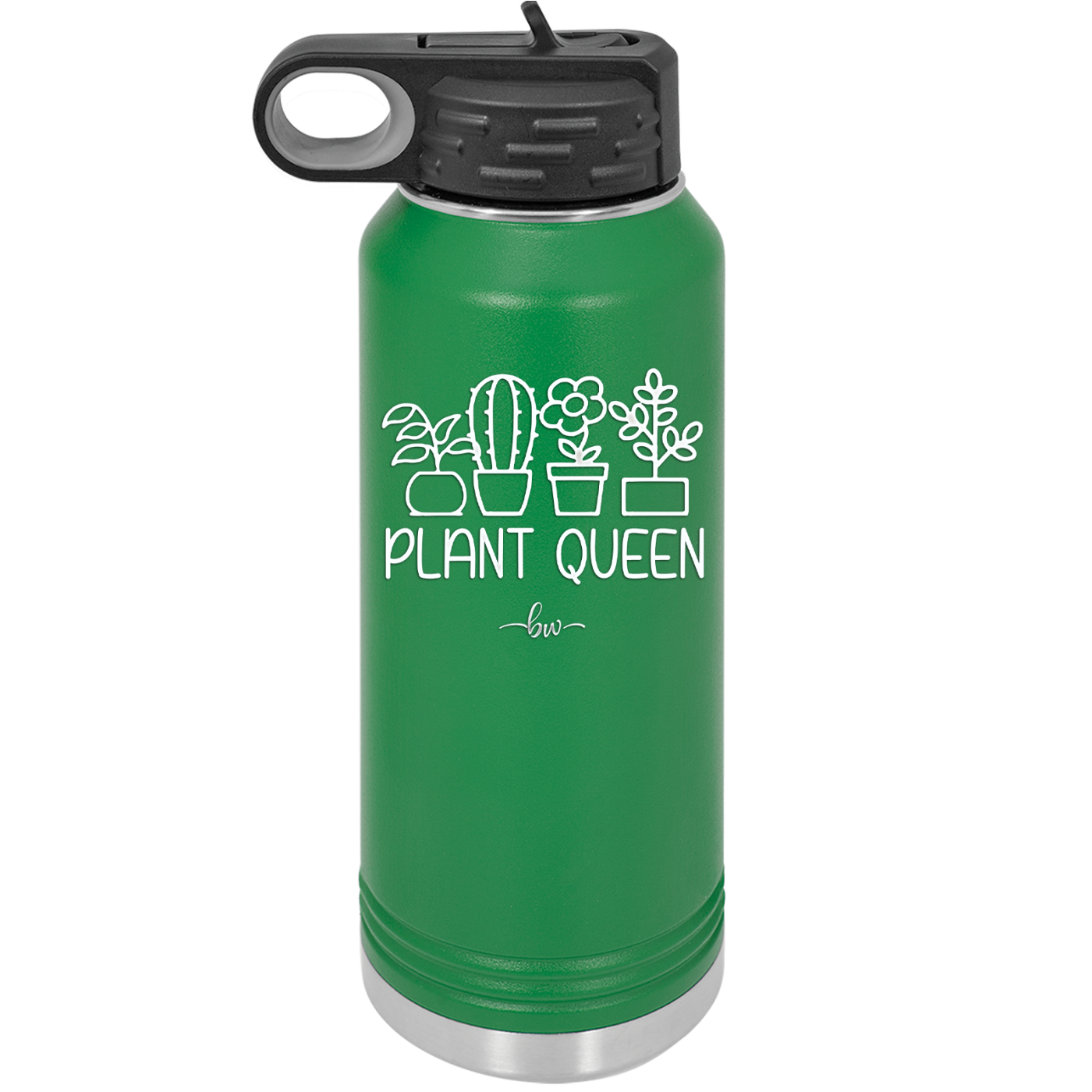 Plant Queen - Laser Engraved Stainless Steel Drinkware - 2351-