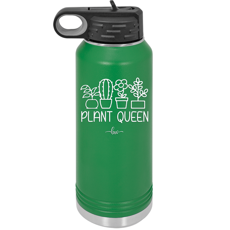 Plant Queen - Laser Engraved Stainless Steel Drinkware - 2351-