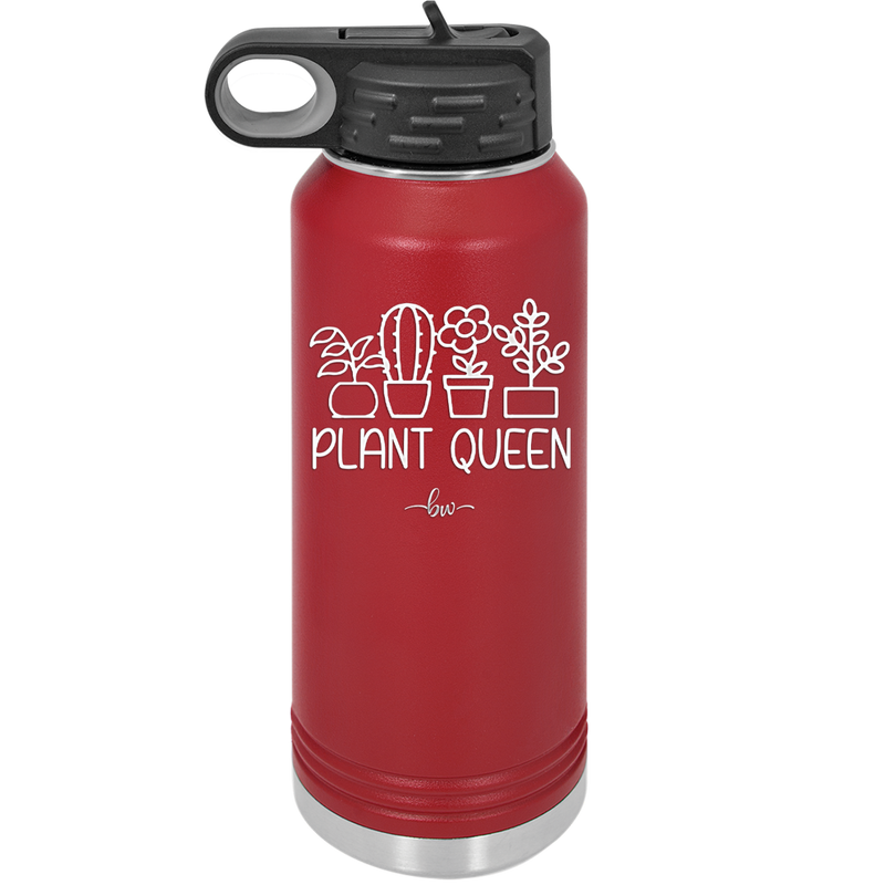 Plant Queen - Laser Engraved Stainless Steel Drinkware - 2351-