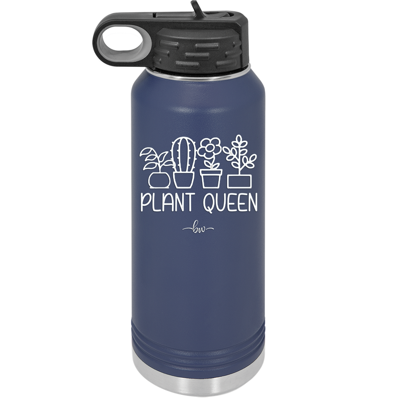 Plant Queen - Laser Engraved Stainless Steel Drinkware - 2351-