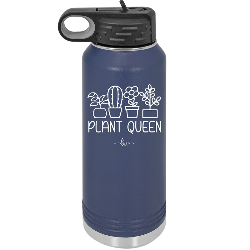 Plant Queen - Laser Engraved Stainless Steel Drinkware - 2351-