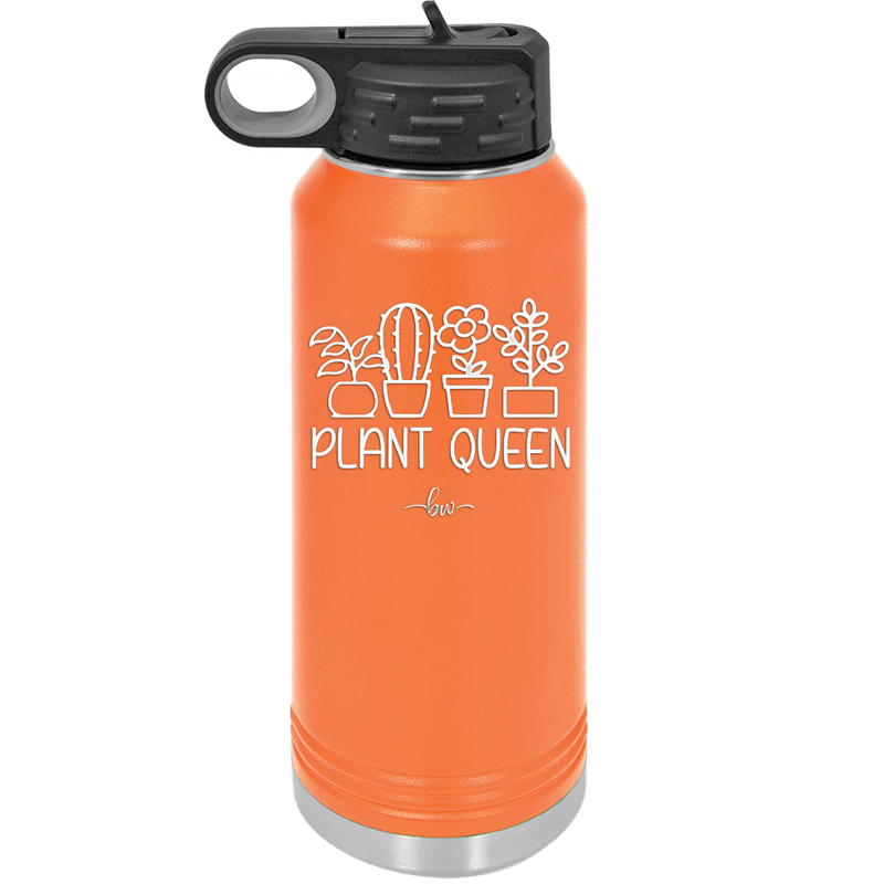 Plant Queen - Laser Engraved Stainless Steel Drinkware - 2351-