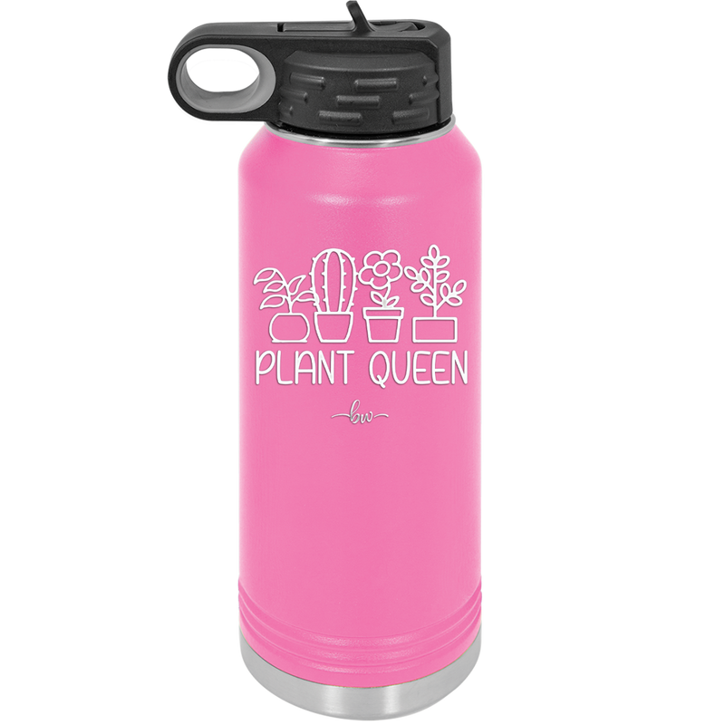 Plant Queen - Laser Engraved Stainless Steel Drinkware - 2351-