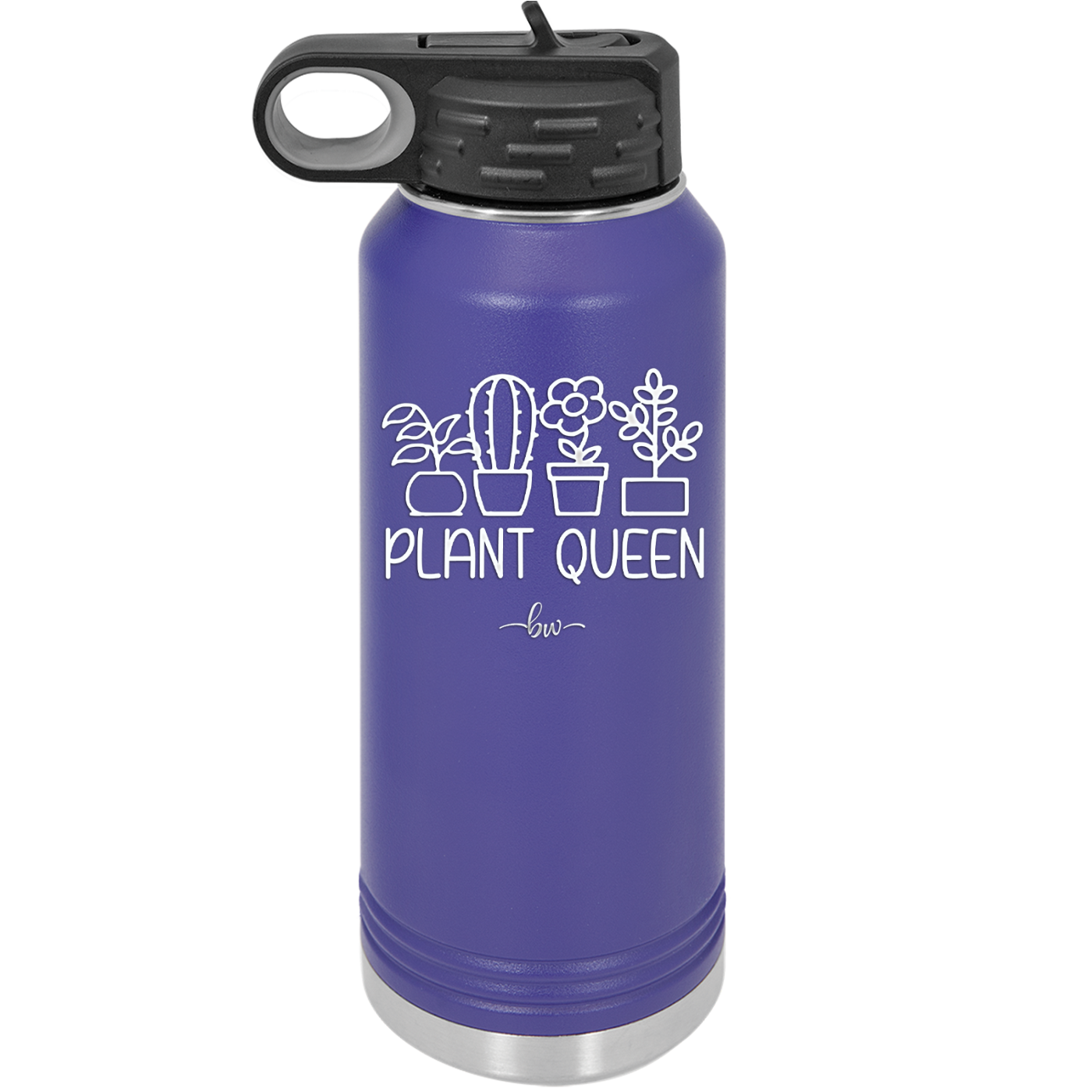 Plant Queen - Laser Engraved Stainless Steel Drinkware - 2351-