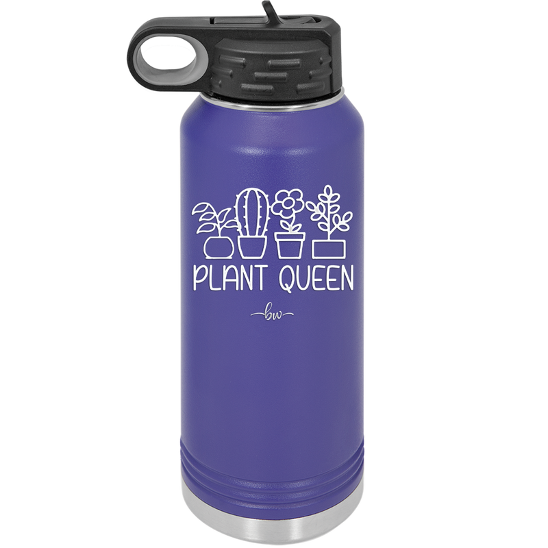 Plant Queen - Laser Engraved Stainless Steel Drinkware - 2351-