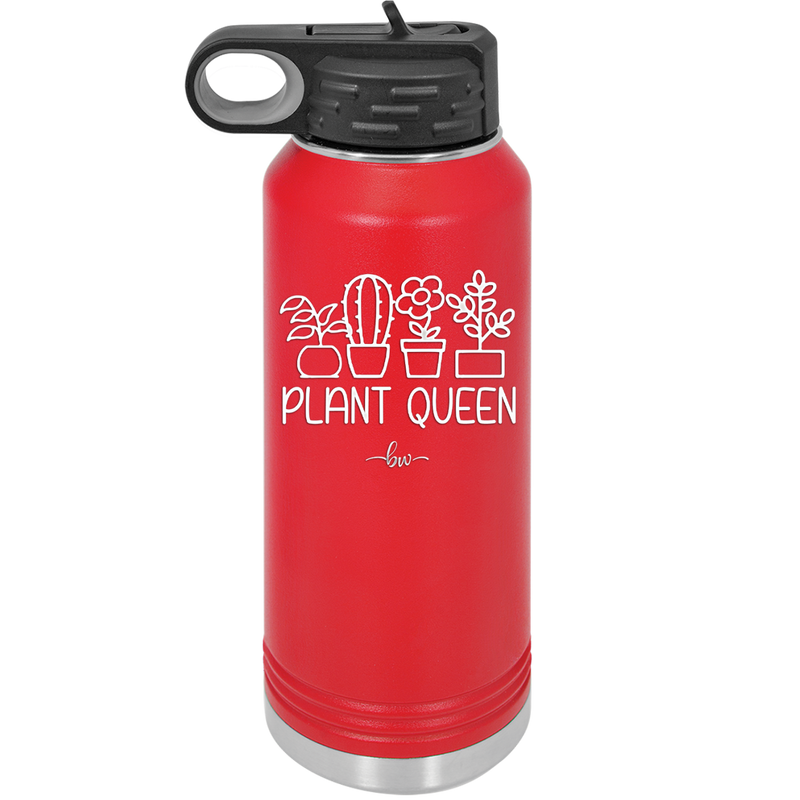 Plant Queen - Laser Engraved Stainless Steel Drinkware - 2351-