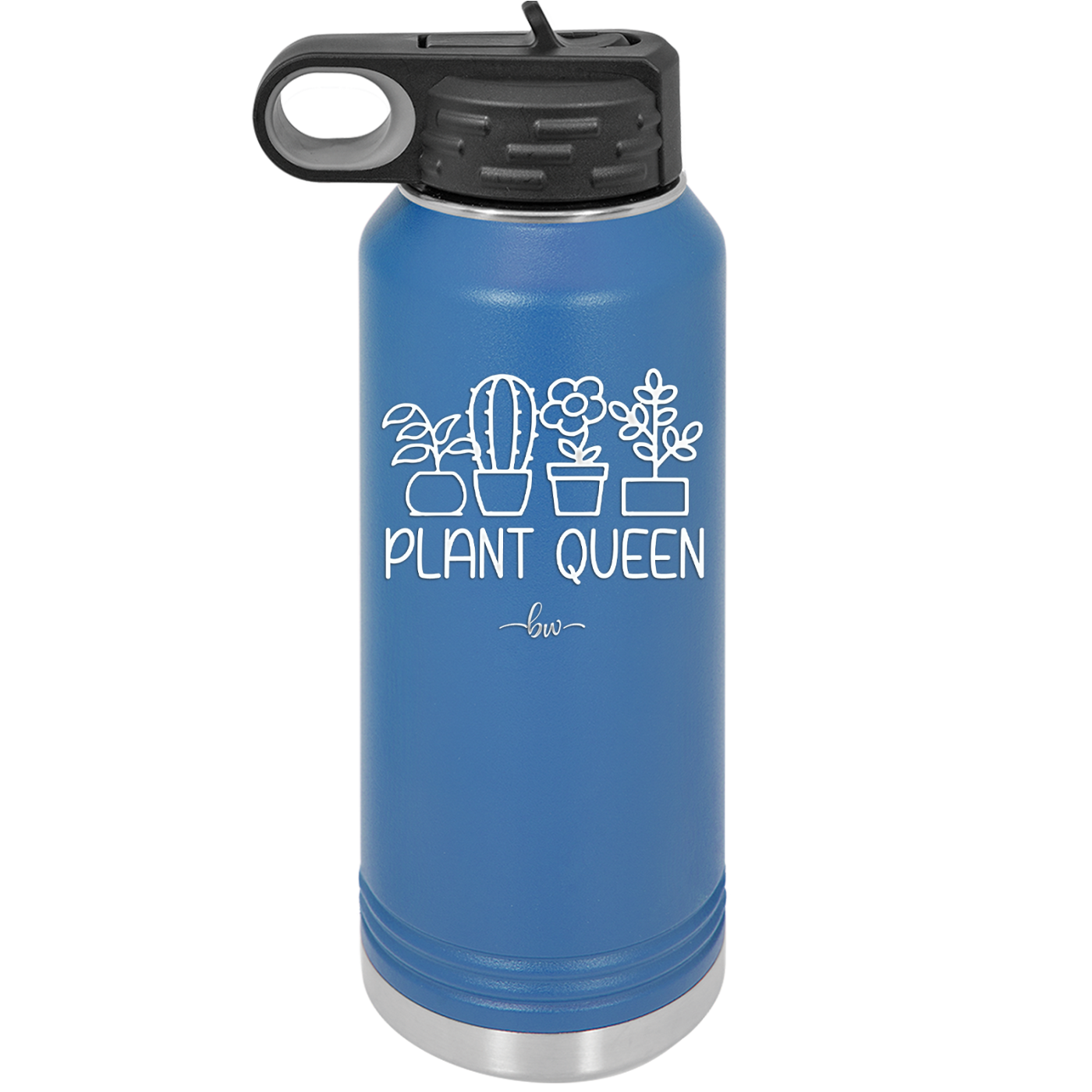 Plant Queen - Laser Engraved Stainless Steel Drinkware - 2351-