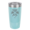 Let That Shit Go - Laser Engraved Stainless Steel Drinkware - 2352-