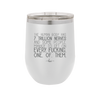 The Human Body Has 7 Trillion Nerves - Laser Engraved Stainless Steel Drinkware - 2362 -