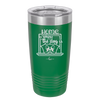 Home is Where the Dog is - Laser Engraved Stainless Steel Drinkware - 2369 -