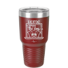 Home is Where the Dog is - Laser Engraved Stainless Steel Drinkware - 2369 -