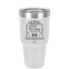 Home is Where the Dog is - Laser Engraved Stainless Steel Drinkware - 2369 -