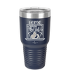 Home is Where the Cat is - Laser Engraved Stainless Steel Drinkware - 2370 -