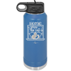Home is Where the Cat is - Laser Engraved Stainless Steel Drinkware - 2370 -