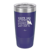 Foster Dad My Heart Breaks with Each Goodbye (Cat) - Laser Engraved Stainless Steel Drinkware - 2374 -