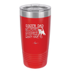 Foster Dad My Heart Breaks with Each Goodbye (Cat) - Laser Engraved Stainless Steel Drinkware - 2374 -