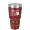 Foster Dad My Heart Breaks with Each Goodbye (Cat) - Laser Engraved Stainless Steel Drinkware - 2374 -