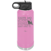 Foster Dad My Heart Breaks with Each Goodbye (Cat) - Laser Engraved Stainless Steel Drinkware - 2374 -