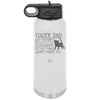 Foster Dad My Heart Breaks with Each Goodbye (Cat) - Laser Engraved Stainless Steel Drinkware - 2374 -