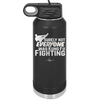 Surely Not Everyone Was Kung Fu Fighting - Laser Engraved Stainless Steel Drinkware - 2375 -