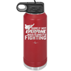 Surely Not Everyone Was Kung Fu Fighting - Laser Engraved Stainless Steel Drinkware - 2375 -