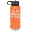 Jolliest Bunch of Assholes This Side of the Nuthouse - Laser Engraved Stainless Steel Drinkware - 2392 -