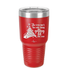 The Tree's Not the Only Thing Getting Lit This Year - Laser Engraved Stainless Steel Drinkware - 2393 -