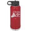 The Tree's Not the Only Thing Getting Lit This Year - Laser Engraved Stainless Steel Drinkware - 2393 -