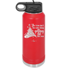 The Tree's Not the Only Thing Getting Lit This Year - Laser Engraved Stainless Steel Drinkware - 2393 -