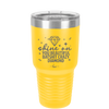 Shine On You Beautiful Batshit Crazy Diamond - Laser Engraved Stainless Steel Drinkware - 2394 -