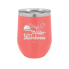 I Sweat Glitter and Fart Rainbows Unicorn - Laser Engraved Stainless Steel Drinkware - 2396 -