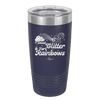 I Sweat Glitter and Fart Rainbows Unicorn - Laser Engraved Stainless Steel Drinkware - 2396 -