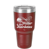 I Sweat Glitter and Fart Rainbows Unicorn - Laser Engraved Stainless Steel Drinkware - 2396 -